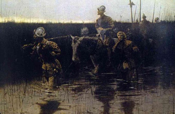 De Soto i Amerika, av Frederic Remington