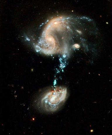 Sammenslåing galakser