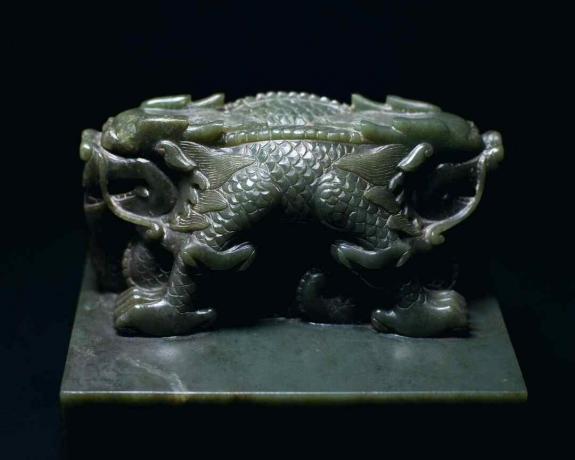 Khotan Jade fra Qing-dynastiet, Kina (1644–1912)