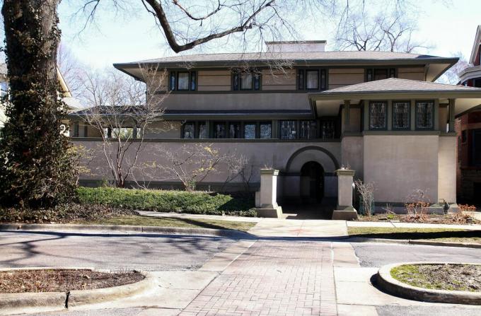 Frank W. Thomas House, av Frank Lloyd Wright, i Oak Park, Illinois