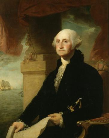 President George Washington, malt i 1794.