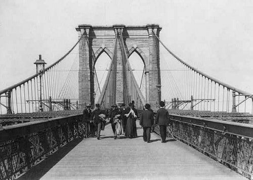 Barnevogner på Broolyn Bridge