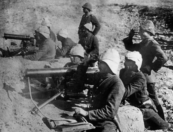 Ottomansk maskingevær team
