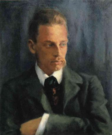 Maleri av Rilke