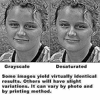 Gråtone vs. Desaturation