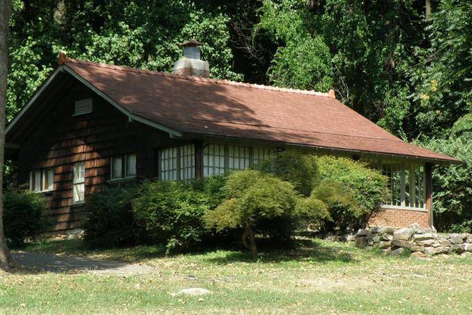 Håndverker Farms Cottage, eiendom til Gustav Stickley 1908-1917, i Morris Plains, New Jersey