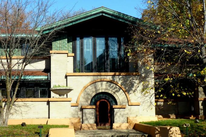 Susan Lawrence Dana Residence av Frank Lloyd Wright i Springfield, Illinois