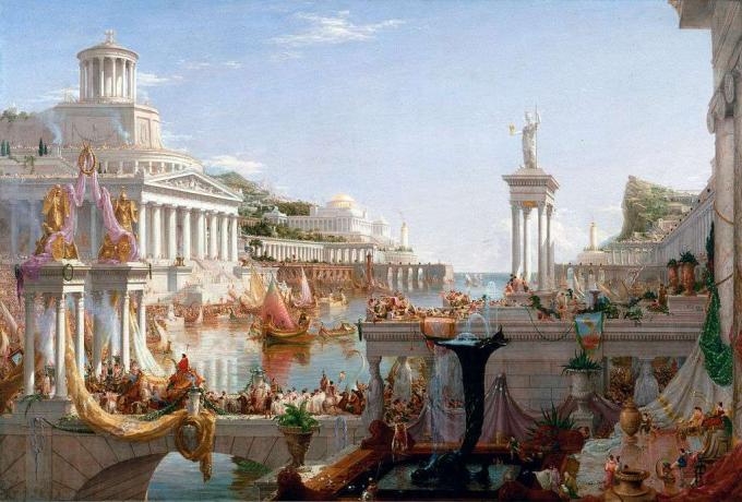 The Course of Empire - Consummation av Thomas Cole