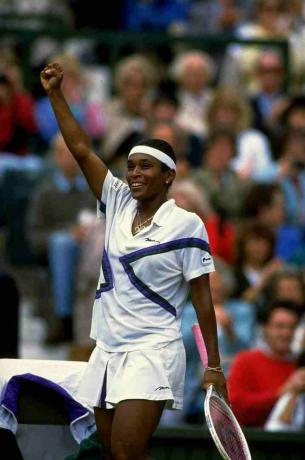 Zina Garrison på Wimbledon, 1990