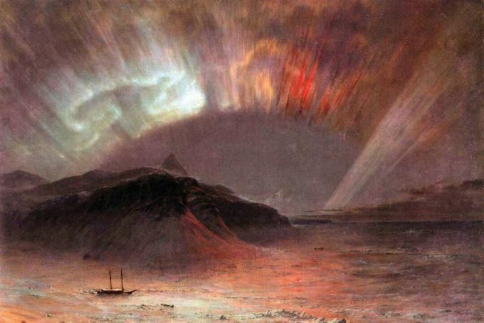 frederic edwin kirke aurora borealis