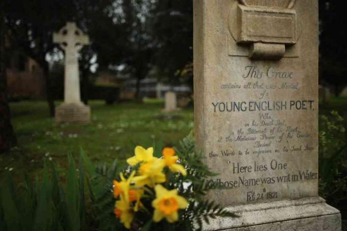Romas ikke-katolske kirkegård, det endelige hvilestedet for dikterne Shelley og Keats