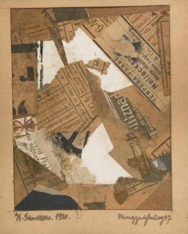 kurt schwitters collage