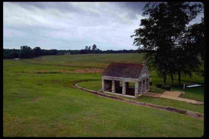 Utsikt over Andersonville National Historic Site