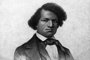 Inngravert portrett av Frederick Douglass