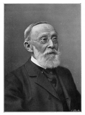 Rudolph Virchow, tysk patolog, 1902. Kunstner: C Schutte