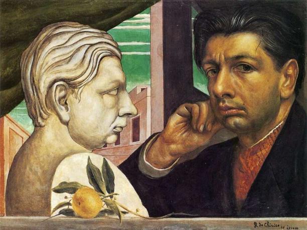 giorgio de chirico selvportrett