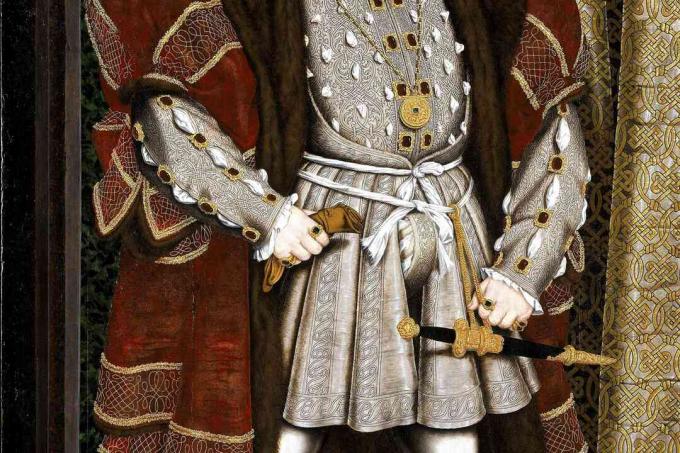 Henry VIIIs beryktede codpiece