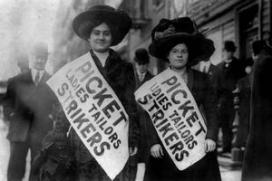 Kvinner i streik i 1909 "Uprising of the 20,000"