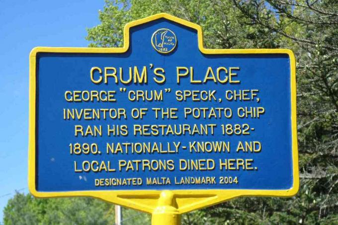 New York State historiske markør: Crum's Place