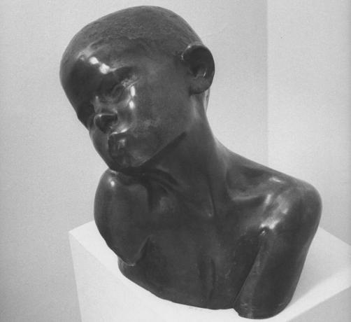 Constantin Brancusi gutteskulptur