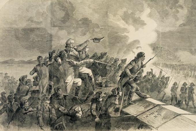 Amerikanske tropper angrep Stony Point i 1779