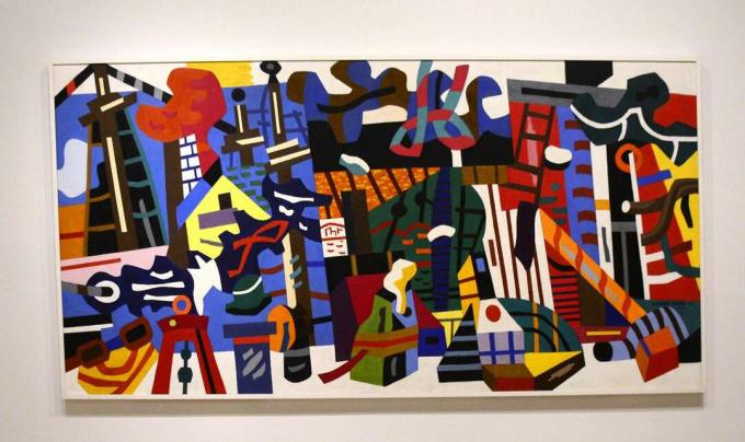 stuart davis swing landskap