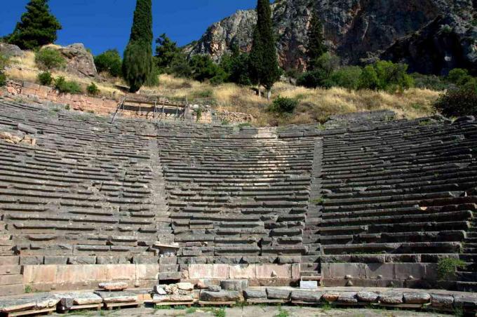 Teater for det arkeologiske området Delphi