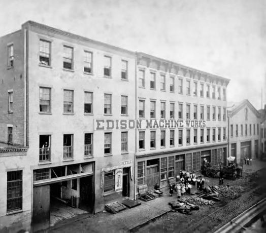 Edison Machine Works i New York, 1881