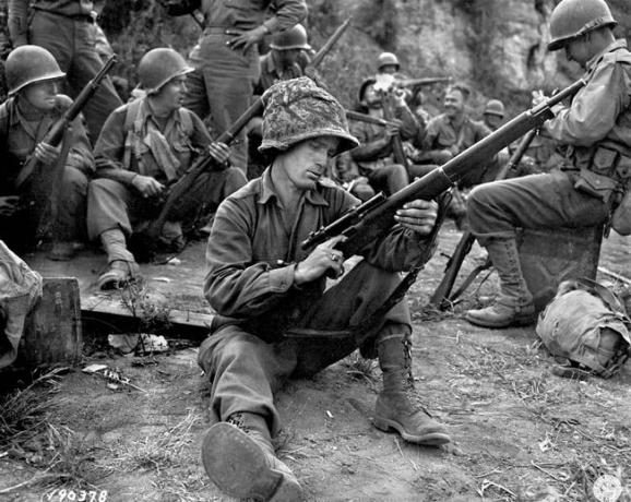 M1903 Springfield i andre verdenskrig