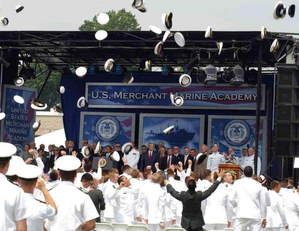 U.S. Merchant Marine Academy Graduation