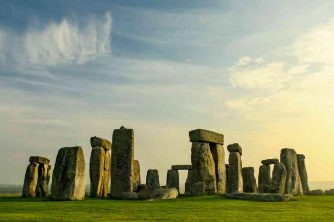 Stonehenge ved soloppgang