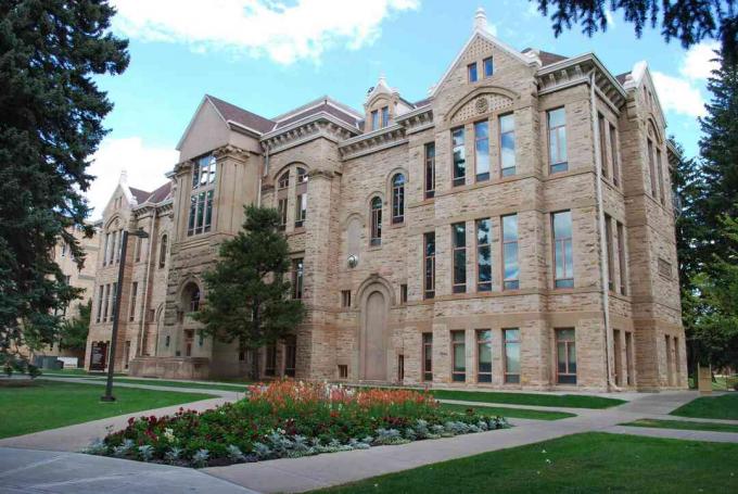Old Main ved University of Wyoming