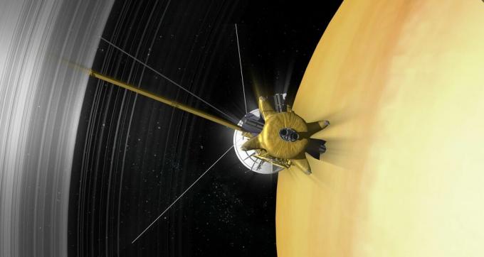 Cassini-oppdrag til Saturn