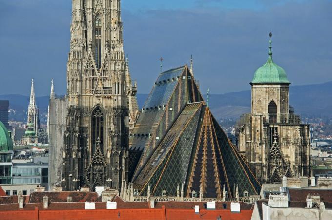 Katedralspirer i Wien, Østerrike