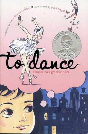 å danse: en ballerinas grafiske romanomslagskunst