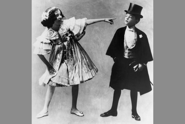 Adele og Fred Astaire, bror og søster vaudeville handler, cirka 1905