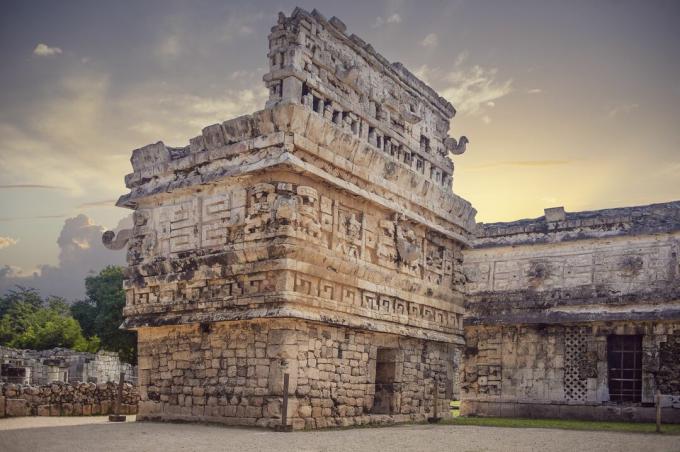 'La Iglesia' på Chichén Itzá / arkeologisk sted