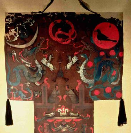 Lady Dais begravelsesbanner, Mawangdui, Han-dynastiet