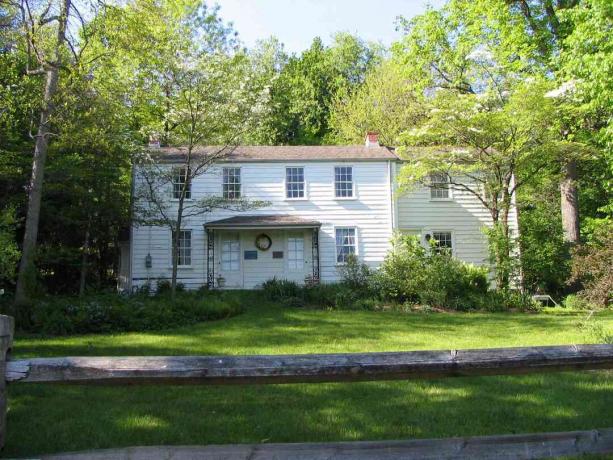 fødested og barndomshjem til Rachel Carson i Springdale, Pennsylvania