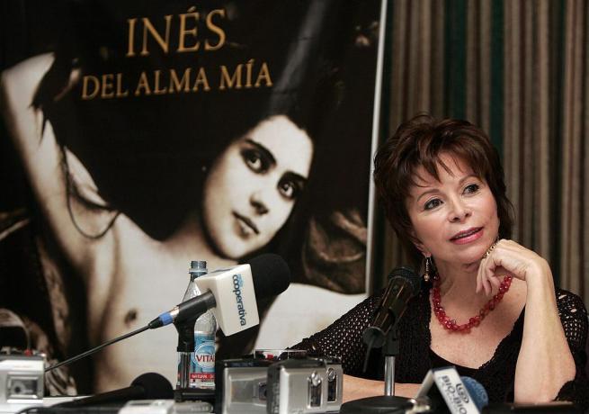 Isabel Allende presenterer boken sin 