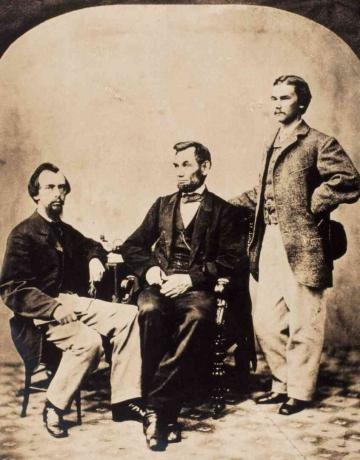 President Lincoln, John G. Nicolay og John Hay