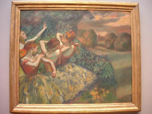 "Four Dancers" - Edgar Degas