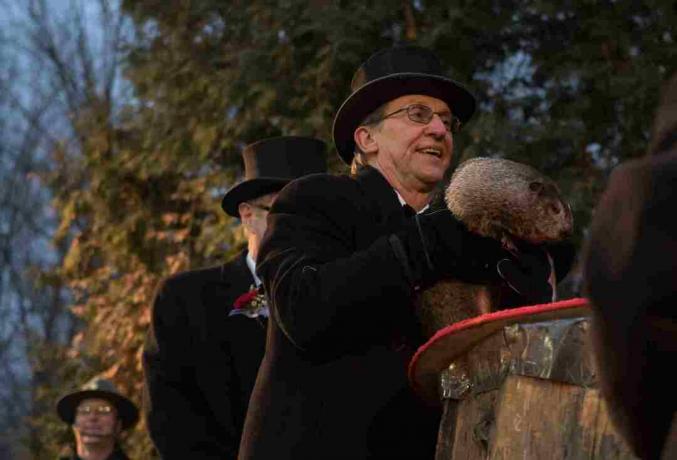 Groundhog Day i Punxsutawney, Pennsylvania