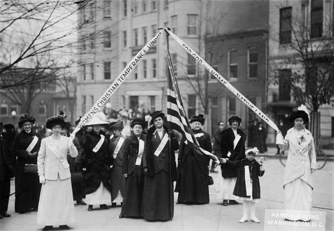 Medlemmer av Women's Christian Temperance Union (WCTU)